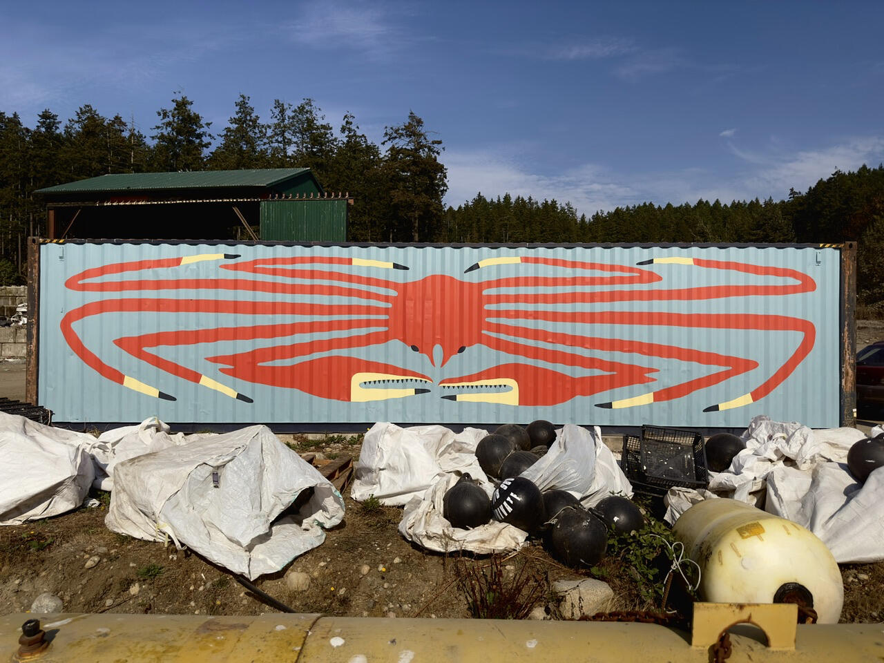 Mural for Let’s Talk Trash Mural for Let’s Talk Trash